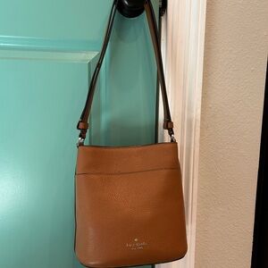 Kate Spade Brown Leather Shoulder Bag